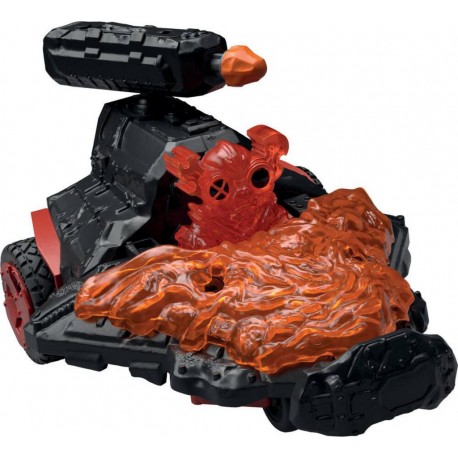 SCHLEICH JET DE LAVE RETROFRICTION AVEC MINI CREATURE