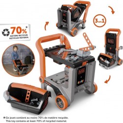 SMOBY BLACK & DECKER DIABLE BRICOLO