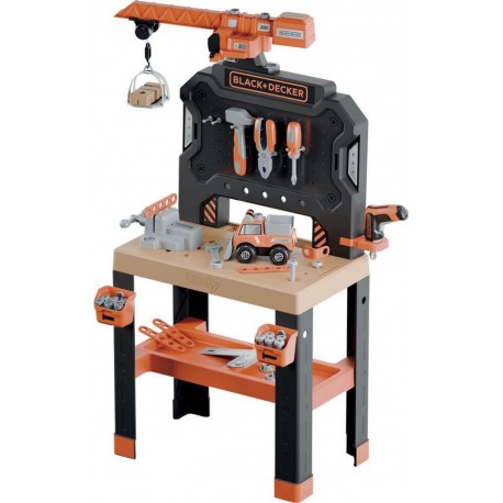 SMOBY BLACK ET DECKER ETABLI BRICOLO BUILDER