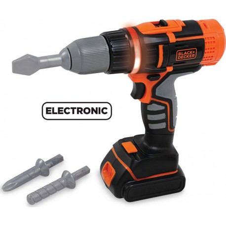 SMOBY BLACK ET DECKER PERCEUSE ELECTRIQUE