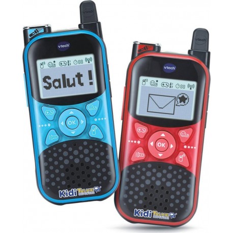 VTECH KIDI TALKIE EXPLORER BLEU ET ROUGE