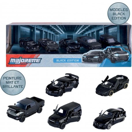 MAJORETTE BLACK EDITION 5 PIECES GIFTPACK