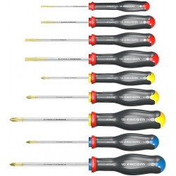 Tournevis Facom Protwist - jeu de 9 pièces (Facom Protwist 10 pièces)