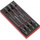 Facom Module mousse de 7 tournevis Protwist torx Facom MODM.ATXR