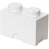 LEGO Storage Brick Boîte de Rangement blanc x2