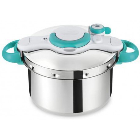 SEB Autocuiseur CLIPSO MINUT Cocotte minute 7,5 L Bleu