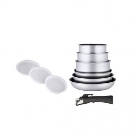Arthur Martin Set de 10 Piéces Induction Gris 3508510087650