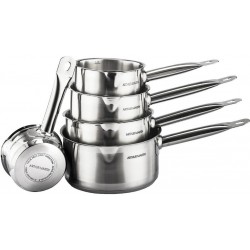 Arthur Martin Batterie de 5 casseroles Induction inox professionnel