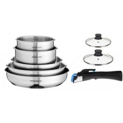 Electrolux Batterie de cuisine 8 pièces Inox - 5542