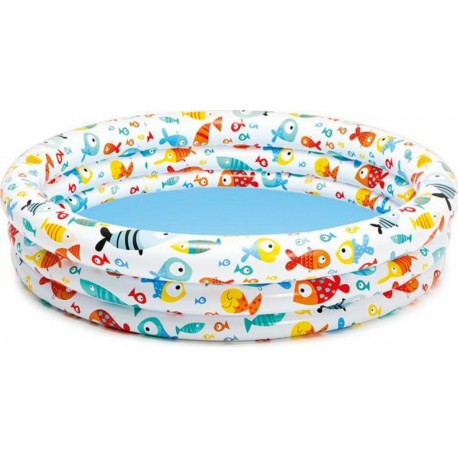INTEX Piscinette Poissons 1,32m x 0,28m
