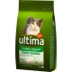 Ultima Croquettes Chat Système Urinaire Poulet 1,5Kg (lot de 3)