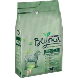 Purina Beyond Simply 9 Croquettes Chiens à l’Agneau et Orge Complète 3Kg (lot de 2)