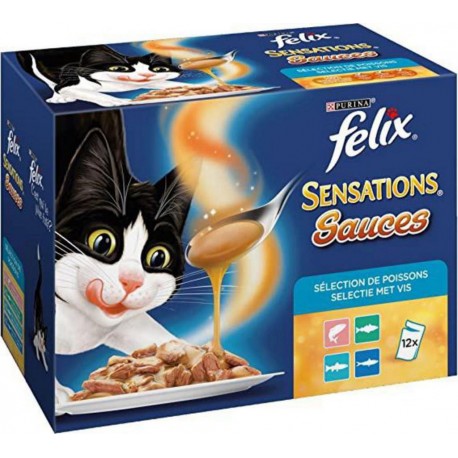 FELIX SENS SCE POISSON 12X100G