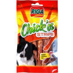 RIGA CHICKOS STRIPS 100G