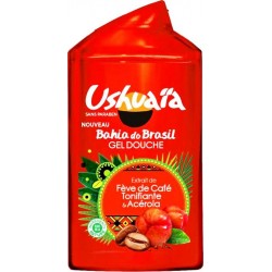 Ushuaïa Douche Bahia Do Brasil Fève Café Et Acerola 250ml (lot de 3)