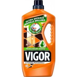 Vigor Nettoyant Vigor Fraîcheur Verte 1,3L (lot de 3)