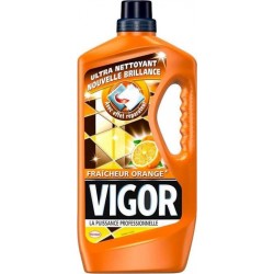 Vigor Nettoyant Vigor Fraîcheur Orange 1,3L (lot de 3)