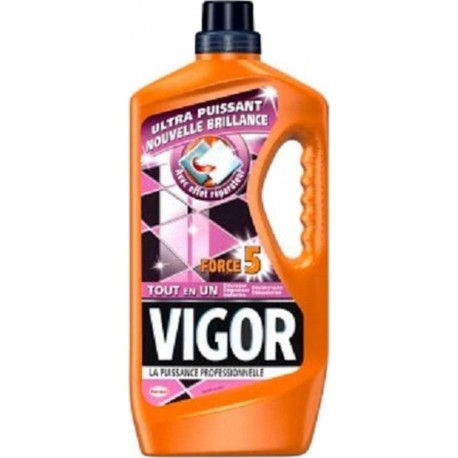 Vigor Nettoyant Vigor Force 5 Tout En Un 1,3L (lot de 3)