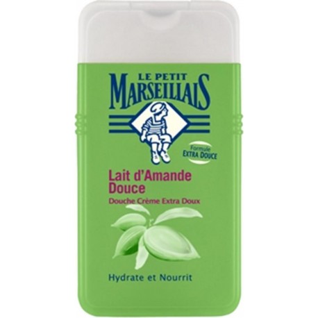 Le Petit Marseillais Douche Lait d’Amande Douce 250ml (lot de 4)