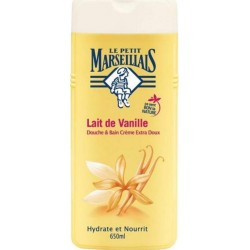 Le Petit Marseillais Douche & Bain Lait De Vanille 650ml (lot de 2)