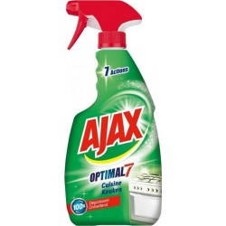 Ajax Spray Optimal 7 Cuisine 750ml (lot de 4)