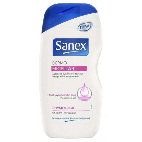 Sanex Douche Dermo Micellar Physiologic 500ml (lot de 3)
