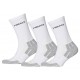 Head Chaussettes Performance Crew Gris Blanc Taille 39 à 42 (lot de 6 paires)
