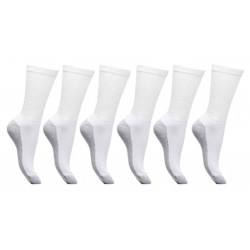 Dim EcoDim Mi Chaussettes Sport Gris Blanc Taille 40 à 45 (lot de 6 paires)