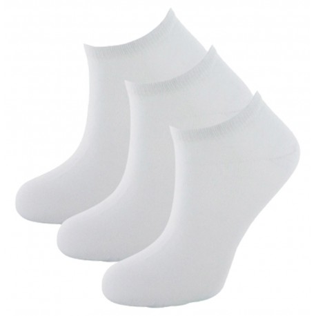 Dim EcoDim Chaussettes Sport Blanc Taille 40 à 45 (lot de 6 paires)