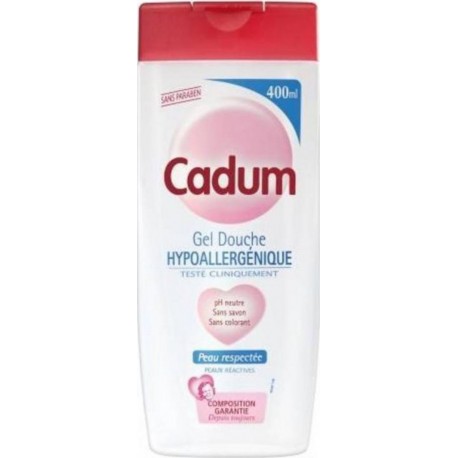 Cadum Gel Douche Hypoallergénique 750ml (lot de 3)