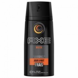Axe Déodorant Musc 150ml (lot de 3)