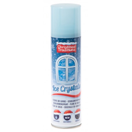 Christmas Traditions Ice Crystals fleurs de Givre 150ml (lot de 4)
