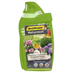 Algoflash Naturasol Insecticide Pucerons Cochenilles Araignées Rouges 400ml (lot de 2)