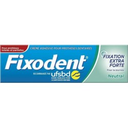 Fixodent Fixation Extra Forte Pour la Journée Neutral 47g (lot de 3)