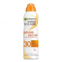 Garnier Ambre Solaire Brume Sèche FPS 30 Sensation Peau Nue 200ml (lot de 2)