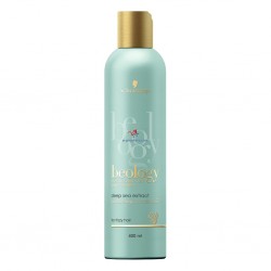 Schwarzkopf Beology Après-Shampooing Lissant pour Cheveux Bouclés Enrichi en Extrait Marin 400ml (lot de 2)