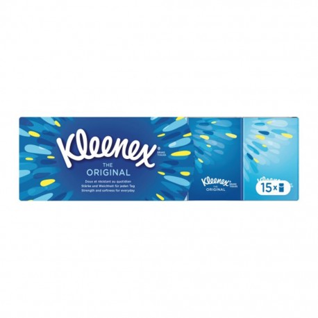 Kleenex The Original par 15 Étuis de Mouchoirs (lot de 6)