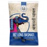 Riz du Monde Riz Long Basmati Qualité Supérieure 5Kg (lot de 4)