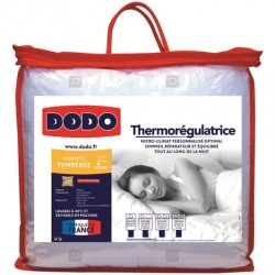 DODO Couette tempérée THERMOREGULATRICE 300g/m² 140x200cm