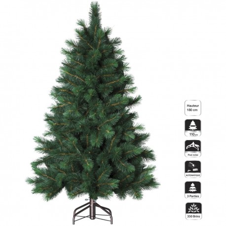 Féerie Christmas Sapin de Noël artificiel Pin de l'Alaska Vert 180cm