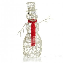Alice's Garden Bonhomme de neige lumineux LED blanc chaud