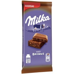 Milka Goût Brownie 200g (lot de 3)