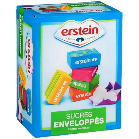 Erstein Sucres Enveloppés Morceaux 750g (lot de 3)