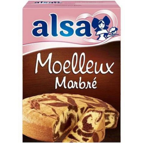 Alsa Préparation Moelleux Marbré 435g