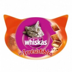 Whiskas Les Irrésistibles au Boeuf 60g (lot de 10)