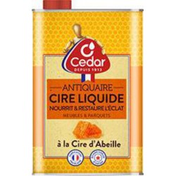 O'Cedar Cire liquide meubles et parquets à la cire d'abeille le bidon de 750ml