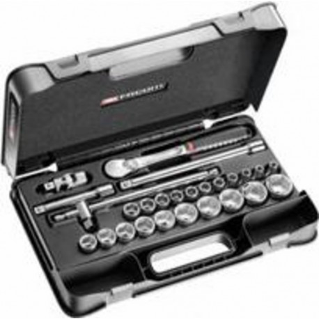 Facom Coffret douilles 1/2 6 pans métriques - 26 pièces SL.161-4P6 Facom