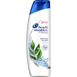Head & Shoulders Shampooing Antipelliculaire Refreshing Tea Tree 280ml (lot de 4)