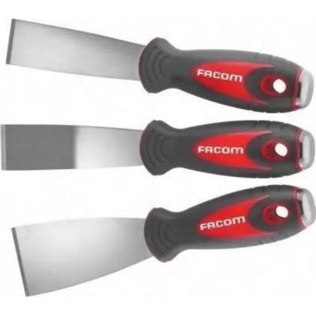 Facom Jeu de 3 grattoirs Inox
