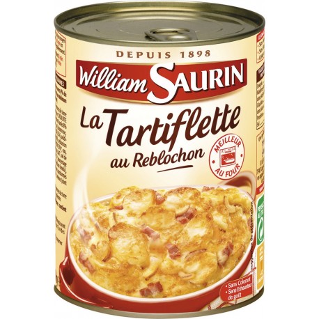 William Saurin Plat cuisiné tartiflette 410g